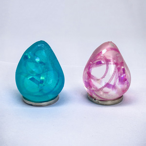 Translucent Slow Rebound Squeeze Sensory Toys Glowing Relief Squishy <b>Fidget</b> Toys Decompressed Funny Glitter Ice Cubes for Kids - Product Image 5