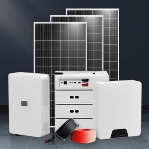 Système de production d'énergie solaire intégré Sunshine House : Panneau photovoltaïque mural pour balcon, batterie au lithium fer phosphate 5 kWh - Product Image 3