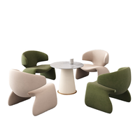 Ensemble de canapés modulables modernes de luxe, tissu de velours, meubles commerciaux en bois massif pour hôtel, bureau, salon, salle à manger, villa
