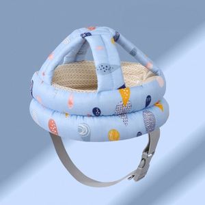 Chapeau de sécurité anti-chute réglable en coton pour bébé et tout-petit avec design respirant pour la maison et les voyages - Product Image 4