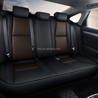 Penutup kursi mobil dapat disesuaikan untuk Honda Accord 2014-2024 Set lengkap pelindung kursi mobil antiair Aksesori Mobil kulit mewah