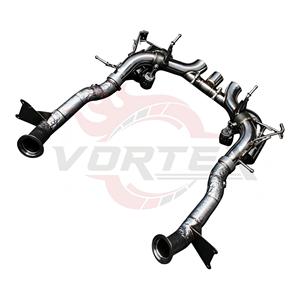 <b>Exhaust</b> System for Ferrari 458 Italia SS304 Heat Shield Valved Catback Pipe Custom Wholesale - Product Image 2