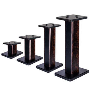 Giá đỡ loa gỗ HDF Yinyu SS041-90 với đệm EVA chống rung và chân đế đa năng dành cho hệ thống âm thanh <span class=keywords><strong>Hi</strong></span>-<span class=keywords><strong>Fi</strong></span> và rạp hát gia đình - Product Image 1