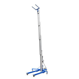 Pengangkat Manual paduan aluminium portabel ekonomis 300kg pengangkat vertikal kecil 5m 6.5m 8m rentang kondisi baru - Product Image 6