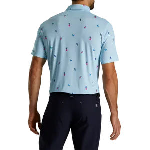 Logo personalizzato di alta qualità stampa allover casual estate stampata t-shirt a manica corta da uomo fornitore di abbigliamento polo da golf