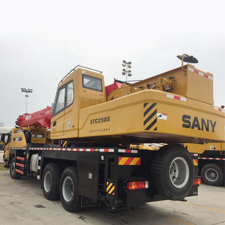 SANY 25-тонный 2021 Подержанный автокран STC250E5, 25-тонный, крепящийся к грузовику строительный подъемник с компонентами сердечника подшипника насоса двигателя
