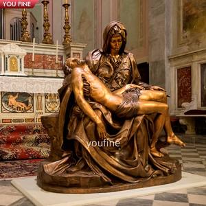 Estatua Religiosa <span class=keywords><strong>de</strong></span> Bronce <span class=keywords><strong>de</strong></span> la Santa Muerte Piadosa, La Compasión, la Santa Muerte, Esculturas <span class=keywords><strong>de</strong></span> Santos, Estatua <span class=keywords><strong>de</strong></span> la Pietà <span class=keywords><strong>de</strong></span> Santini - Product Image 5