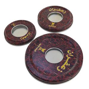 प्रीमियम पारसियन केसर टिन बॉक्स एयरटाइट विंडो ढक्कन विशेष खाद्य ग्रेड पैकेजिंग भगवा धागे के लिए टिन प्लेट धातु के डिब्बे - Product Image 3