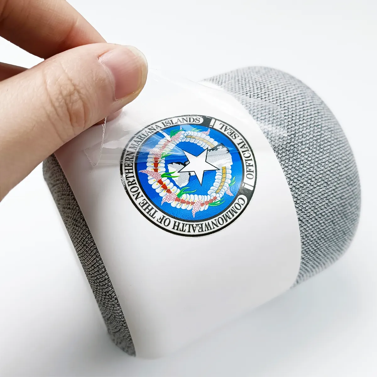 Пользовательская высококачественная прозрачная наклейка DTF с логотипом UV-переводная Печать Клейкая Этикетка для упаковки этикеток для бутылки с водой/банки