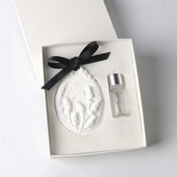 Diffuseur de parfum solide écologique pour armoire et voiture, avec huiles essentielles liquides parfumées, coffret cadeau