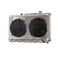 Radiateur entièrement en aluminium avec cache de ventilateur pour Toyota Camry Solara 1997-2001