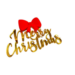 Decoraciones acrílicas de Navidad con diseño de miel y dulzura, 1.3 mm de grosor, para decoración de pasteles navideños. - Product Image 4