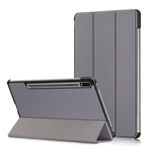 Custodia a libro a tre ante per <span class=keywords><strong>Samsung</strong></span> Galaxy <span class=keywords><strong>Tab</strong></span> S7 <span class=keywords><strong>Plus</strong></span> T970 T975, con funzione stand, compatibile anche con <span class=keywords><strong>Samsung</strong></span> <span class=keywords><strong>Tab</strong></span> <span class=keywords><strong>S8</strong></span> <span class=keywords><strong>Plus</strong></span> 12.4 - Product Image 3