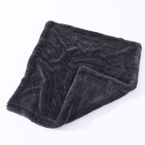 Toalla de Microfibra de Secado Rápido, Tejida, Cuadrada/Rectangular, de Color Sólido y Absorbente para Limpieza de Autos y Detallado Automotriz - Product Image 1