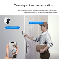 Mini caméra 1080P de sécurité avec enregistrement audio et vidéo sur carte TF, petite taille avec connexion Wi-Fi pour caméra CCTV sans fil YSX Mini