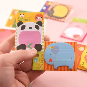 Popular Custom Design 8*5.5cm Cute Sticky Notes 20 Sheets/Pack Memo Pad Custom Kawaii Sticky Notes