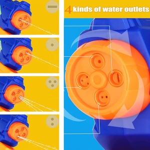Pistolet à eau 4 en 1 Pistolet à eau à longue portée Grande capacité Jouets pour enfants Pistolets à eau pour piscine d'été Jouer en plein air - Product Image 2