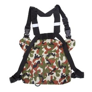 Arnés de Camuflaje Universal para Walkie Talkie YiNiTone BG02, Bolsa de Pecho de Gran Capacidad para Exteriores, Bolsillo Doble para <span class=keywords><strong>Radio</strong></span> - Product Image 6