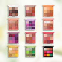 Palette de fards à paupières Aris Private Label 9 couleurs, mat, scintillant, multicolore, couleur personnalisée, imperméable, maquillage pour les yeux, cosmétiques