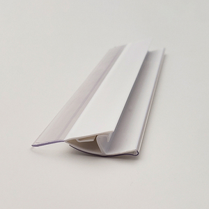 Tùy chỉnh anchen lớp Hội Đồng Quản trị PVC ép đùn hồ sơ thẻ nhựa nhãn dải cho siêu thị cửa hàng bách hóa cung cấp - Product Image 4