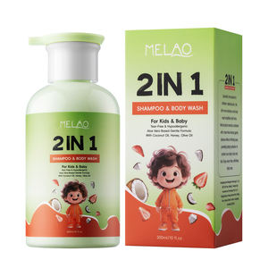 Gel de Ducha 2 en 1 para Bebés de Marca Propia, Jabón y Champú Hidratante para Todo Tipo de Piel, 300 ml, Champú Suave para Bebés - Product Image 1