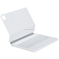 Nouveau clavier intelligent sans fil BT avec pavé tactile pour iPad Pro 1/2/3/4 et Air 4/5/10.9'' Interface USB-C Rétroéclairage 7 couleurs