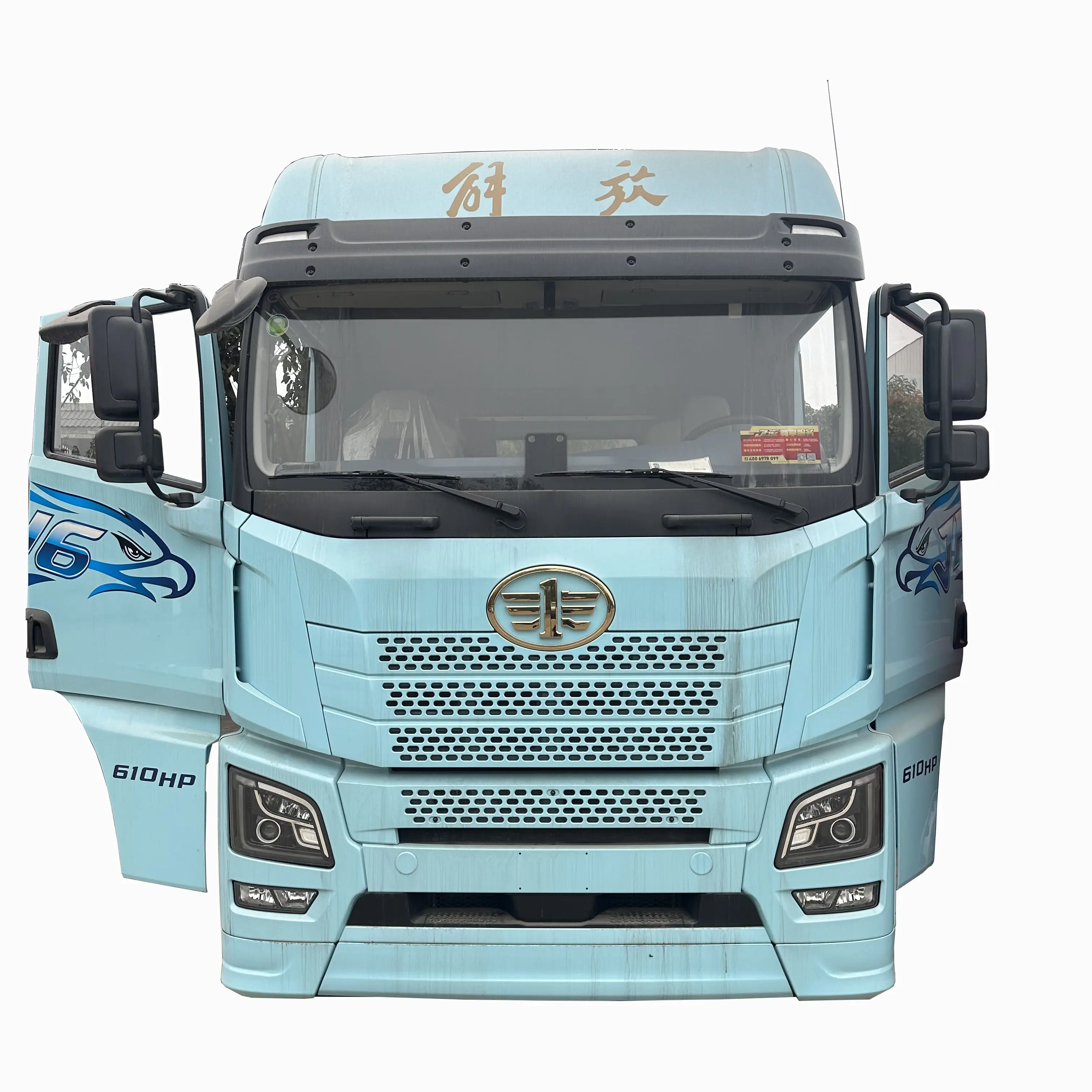 2024 calda faw jh6 610hp 6*4 trattore camion euro 5 euro 6 6 seconda mano camion pesante