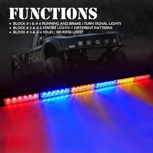 Barre lumineuse LED arrière de 36 pouces avec 7 modes de clignotement, barre lumineuse arrière à clignotement IP65 avec interrupteur double et à bascule intégré pour SSV ATV UTV RZR SXS 4X4 - Product Image 4