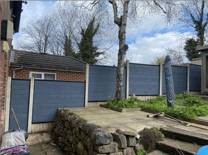 Vente directe d'usine certificat CE bricolage plastique bois composite jardin Wpc clôture composite avec écart - Product Image 6