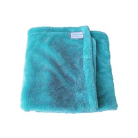 Serviette de séchage pour voiture en microfibre ultra douce à boucles torsadées 1200 g/m², double face, épaisse et moelleuse, pour le detailing automobile
