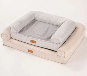Großhandel Neues Design Luxuriöses Rutschfestes Schaumstoff-Hundebett mit Waschbarem Abnehmbarem Bezug - Product Image 2