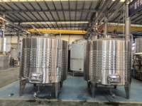 Cuve de Fermentation Conique en Acier Inoxydable pour Vin, Bière, Yaourt, Kombucha – Équipement de Fermentation à Double Enveloppe