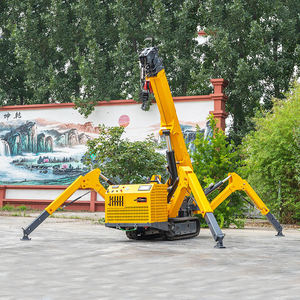 เครนแมงมุมขนาด 3 ตัน 5 ตัน 8 ตัน เครื่องยนต์ CE EPA EURO5 บูมไฮดรอลิกแบบยืดหดได้เต็มรูปแบบ เครนตีนตะขาบขนาดเล็ก เครนเคลื่อนที่ขนาดเล็ก - Product Image 1