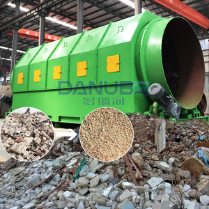 Équipement de tri et de recyclage des déchets de construction, système de criblage des déchets solides, machine de classification des ordures - Product Image 1