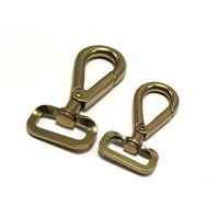 En gros, Accessoires de sangle professionnels de sécurité : Mousqueton pivotant en laiton à déclenchement rapide, Sangle d'épaule pour sac étanche avec anneau en D
