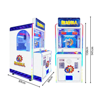 Machine de jeu de vente de bonbons d'intérieur nouvellement conçue Grue à jetons Grue jouet avec fonction amusante en bois de métal en peluche