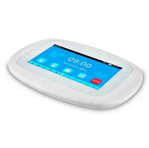 KERUI-sistema de alarma inteligente K52 para el hogar, sistema de seguridad con WIFI, GSM, pantalla a Color TFT de 4,3 pulgadas, Sensor de movimiento, Sensor de puerta, alarma de humo