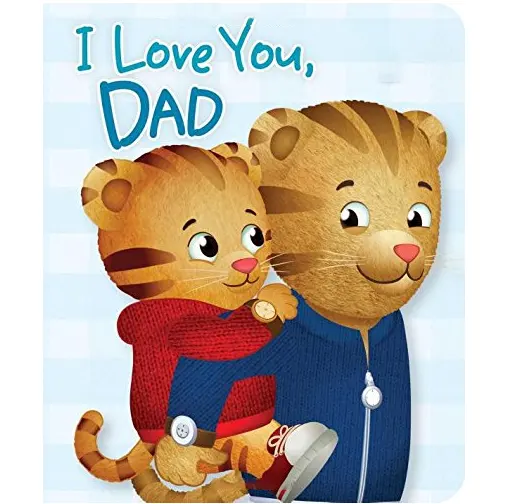 I Love You Dad Cardboard book for kids