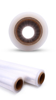 Film alimentaire en plastique d'emballage alimentaire Film étirable en PVC d'usine professionnel de qualité alimentaire Rouleau OEM personnalisé Transparent