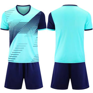 サッカージャージーユニフォームセット大人用学校体育冬冬用カスタムプリント通気性クイックドライ - Product Image 6