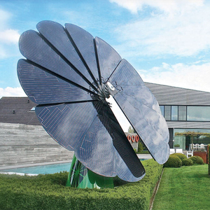 Système de production d'énergie solaire photovoltaïque monocristallin à suivi intelligent bi-axial haute efficacité, en un clic - Product Image 4