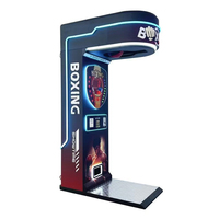 Machine de Jeu d'Arcade Focon à Monnayeur Multi-Valeurs, Jeu de Boxe Électronique et Mécanique en Acier Inoxydable et Fer