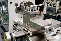Outillage sous tension métal incliné lit précision conventionnel vertical automatique mini tour CNC petite Machine