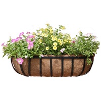 DD2317 – Doublures rondes en fibre de coco pour paniers suspendus, remplacement de tapis en fibre de palmier, doublure en fibre de coco pour jardinière