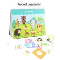 Livre d'activités Montessori pour enfants, classeur d'activités préscolaires, jouets éducatifs