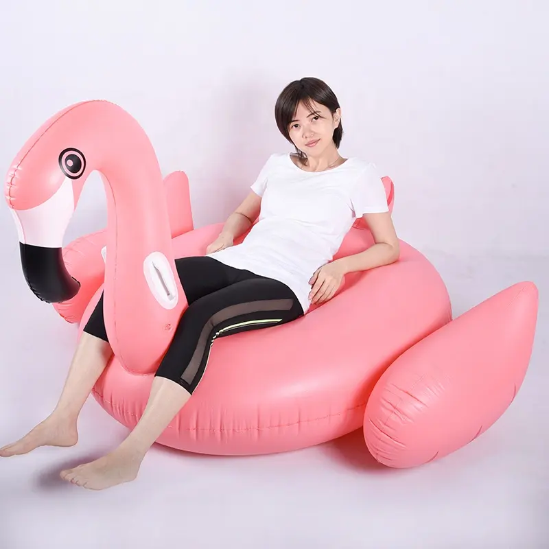 New Water Toy 2020 Summer Premiums Water Float Adult Inflatable Rideable Flamingo best pool floats promotional items