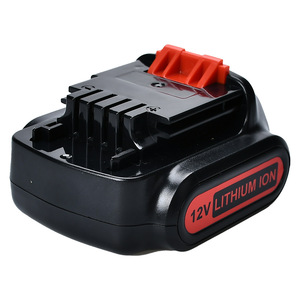 <span class=keywords><strong>Batteria</strong></span> al Litio 12V 10.8V Sostitutiva per Utensili Elettrici <span class=keywords><strong>Black</strong></span> & <span class=keywords><strong>Decker</strong></span> BL1512-XJ BDCDD12KB BDCD12 - Product Image 2