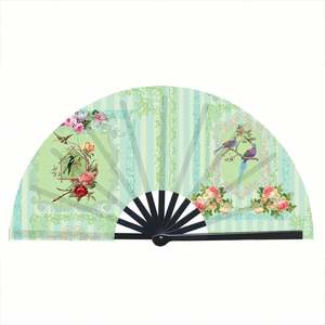 Abanico Plegable Personalizado con Logotipo Impreso, Abanico de Mano para Bailar, Abanico de 13 Pulgadas para Graduación - Product Image 3