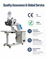 Machine à fabriquer des fermetures éclair en nylon imperméable à haute vitesse certifiée CE Yecheng YC-2001 125m/min avec cœur PLC