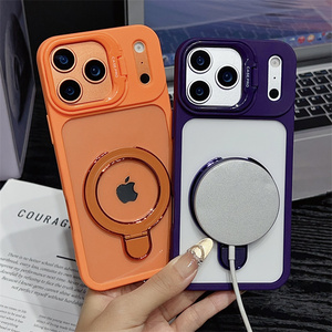 Coques de téléphone magnétiques Lichicase avec support métallique pour iPhone 17, 17 Pro, 17 Pro Max, 17 Air – Étui transparent - Product Image 4
